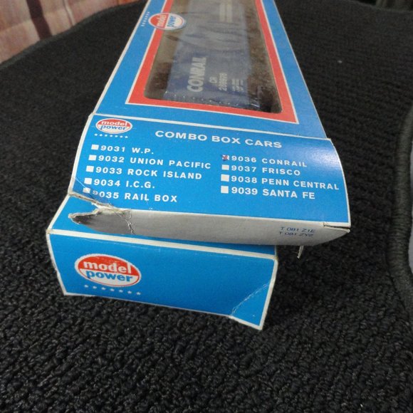 Conrail 8416 engine and Box Car set HO SCALE, with boxes~RUNS~detailed~T… - Picture 5 of 5